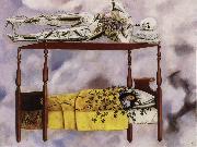 Frida Kahlo Bed oil painting